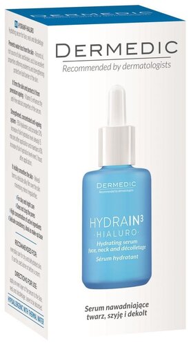 Dermedic Hydrain3 Hialuro Сыворотка увлажняющая для лица, шеи и декольте - фото 2
