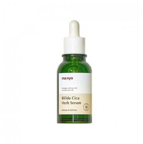 Manyo Factory Bifida Cica Herb Serum успокаивающая сыворотка против воспалений - фото 3