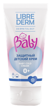 Librederm Baby Cold Cream Детский крем защитный с ланолином и экстрактом хлопка - фото 1