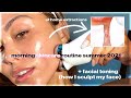 Видео - summer morning skincare routine 2021: at home extractions + facial toning | Roxette Arisa