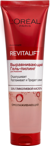 Гель-пилинг для умывания LOREAL REVITALIFT выравнивающий (омолаживающий) 150 мл - фото 1