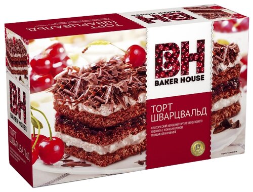 Торт BAKER HOUSE Шварцвальд - фото 1