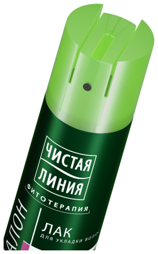 Чистая линия Лак для укладки волос Природный блеск - фото 3