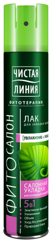 Чистая линия Лак для укладки волос Природный блеск - фото 1