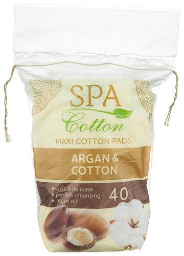 Ватные диски Spa cotton Argan & Cotton - фото 1