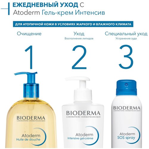 Bioderma Гель-крем для тела Atoderm Intevsive gel-сrème - фото 5