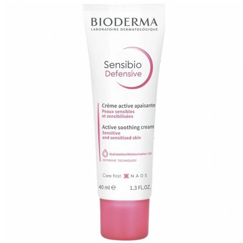 Bioderma Sensibio Defensive легкий крем для чувствительной кожи - фото 2