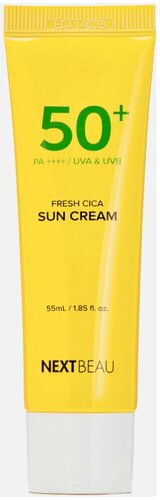 Солнцезащитный освежающий крем с центеллой азиатской SPF 50+ / PA++++, 55мл, NEXTBEAU - фото 5