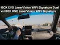 Видео - iBOX EVO LaserVision WiFi Signature Dual против iBOX ONE LaserVision WiFi Signature