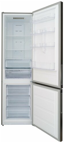 Холодильник Schaub Lorenz SLU C202D5 G, двухкамерный, Total No Frost, внешний LED дисплей - фото 3