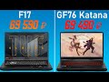 Видео - Ноутбук ASUS TUF Gaming F17 VS MSI GF76 Katana в 2024 году до 70000 рублей