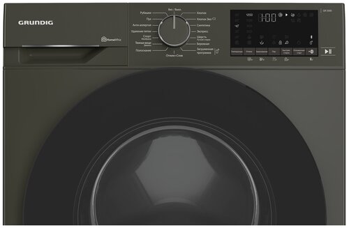 Стиральная машина узкая Grundig GW5 P56H21 A - фото 4