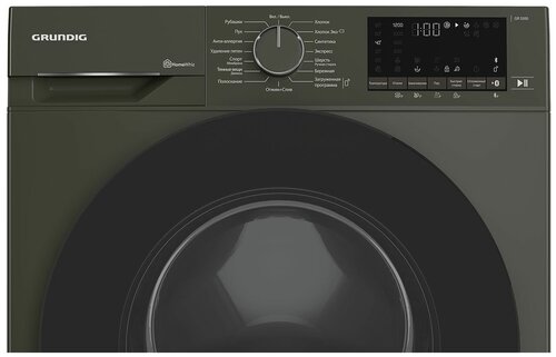 Стиральная машина узкая Grundig GW5 P56H21 A - фото 5