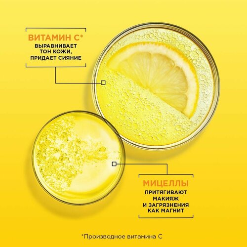 GARNIER Мицеллярная вода Витамин С для лица, глаз и губ - фото 4