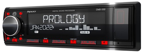 Автомагнитола 1DIN, USB/BT, Prology CMD-330 DSP - фото 3
