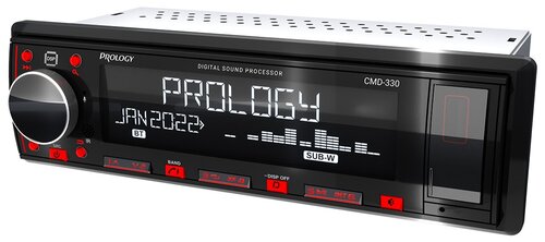 Автомагнитола 1DIN, USB/BT, Prology CMD-330 DSP - фото 4