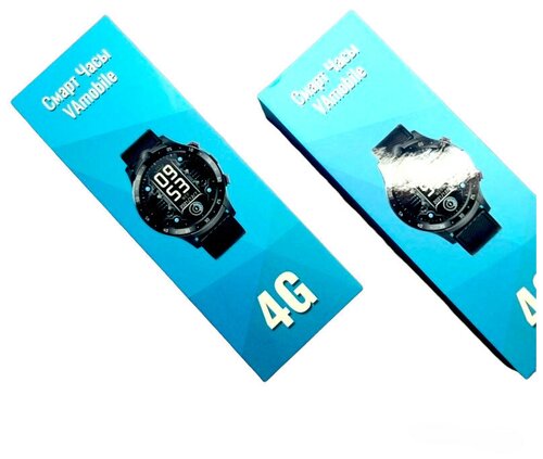 Детские Умные круглые часы NEW WIRELESS 4G с GPS / Умный смарт браслет / Сим карта Nano / Черный - фото 2