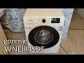 Видео - Обзор стиральной машины gorenje WNEI84SDS 1-8kg