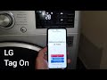Видео - Tag On LG | Стиральная машина с NFC