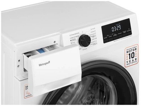 Стиральная машина Weissgauff WM 4657 Inverter Steam - фото 4