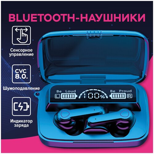 Беспроводные наушники Electerra M19 с микрофоном и шумоподавлением. Bluetooth наушники TWS для спорта - фото 2