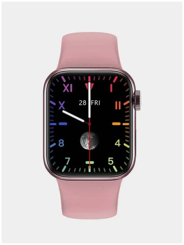 Умные часы Smart Watch 7 Розовые - фото 4