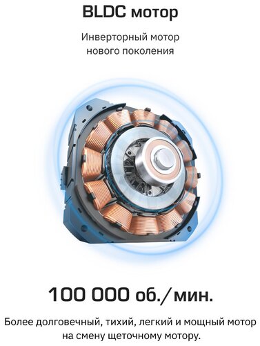 Беспроводной вертикальный пылесос Teqqo Powerstick Plus - фото 3
