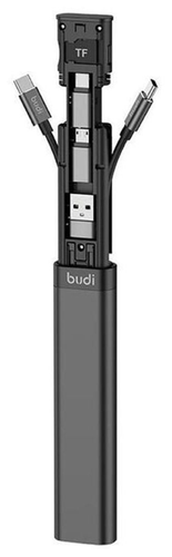 Многофункциональный смарт-адаптер, кабель для хранения данных, USB-бокс, универсальный кардридер для iPhone, Samsung, Xiaomi, держатель для телефона - фото 2