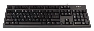Клавиатура A4Tech KR-85 Black USB - фото 1