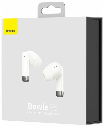 Наушники беспроводные Baseus Bowie E9 белые - фото 3