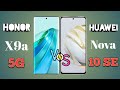 Видео - Honor X9a vs Huawei Nova 10 SE | Nova 10 SE Vs Honor X9a