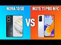 Видео - Huawei nova 10 SE vs Xiaomi Redmi Note 11 Pro NFC. А так ли нужны встроенные Google-сервисы?