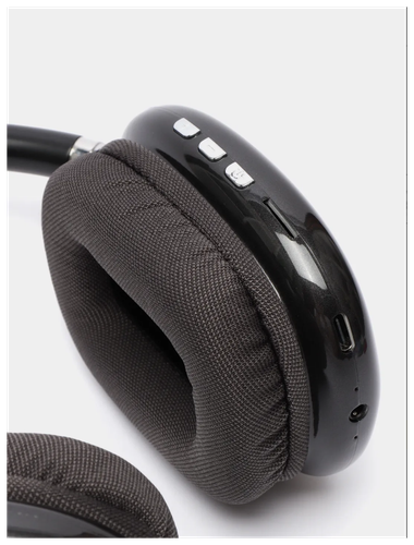 Беспроводные Bluetooth наушники BLACK - фото 2
