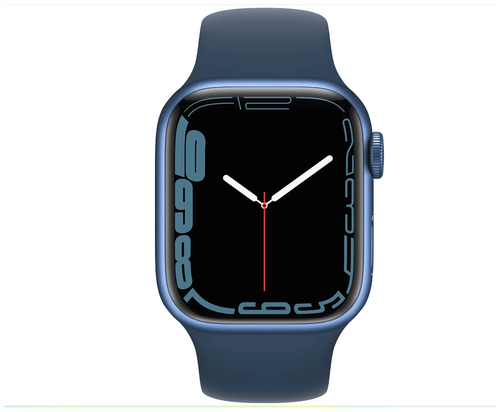 Смарт Часы Watch Series 7 ULTRA-HIGH-QUALITY /Android или iOS / Часы для школы и офиса / Синий - фото 2