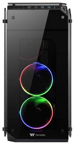 Компьютерный корпус Thermaltake View 71 Tempered Glass RGB CA-1I7-00F1WN-01 Black - фото 2