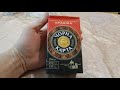 Видео - i АТБ Чорна карта Кофе молотый Арабика Ground coffee Arabica куплено в Украине Ukraine 20210111