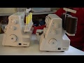 Видео - Чем отличается оверлок JANOME T-34 от JANOME 210D?