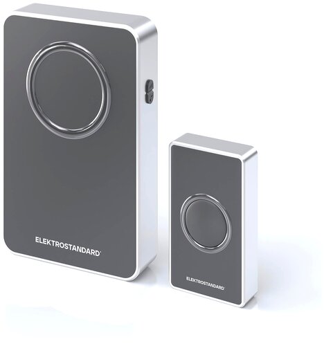 Звонок с кнопкой Elektrostandard BQ27M WL 38M IP20 a055696 электронный беспроводной (количество мелодий: 38) - фото 1