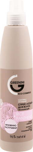 Greenini Спрей-лосьон для волос RICE & PANTHENOL - фото 2