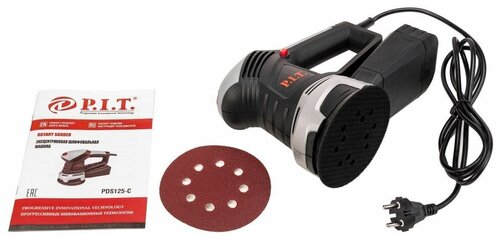 Эксцентриковая шлифмашина P.I.T. PDS 125-C, 500 Вт - фото 4