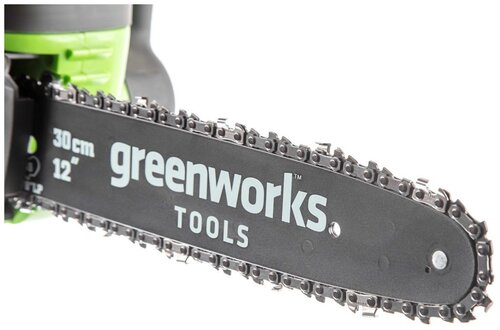 Аккумуляторная пила Greenworks G40CS30 шина 12" без АКБ и ЗУ 40 В - фото 4