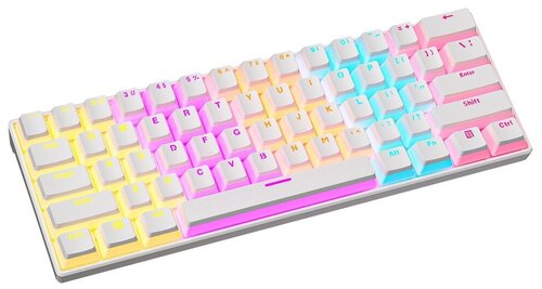 Клавиатура механическая игровая Booox K61P Pudding Keycaps - фото 2