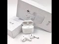 Видео - Беспроводные наушники Airpods Pro 4 Реплика