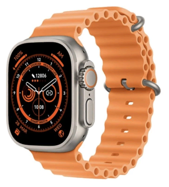 Умные смарт-часы /Smart Watch A8/ ORANGE - фото 1
