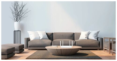 Wi-Fi роутер Huawei/двухъядерный/4 внешние антенны/белый - фото 5
