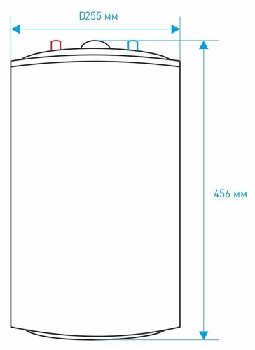Накопительный электрический водонагреватель Atlantic O'Pro Small PC 10 SB - фото 4