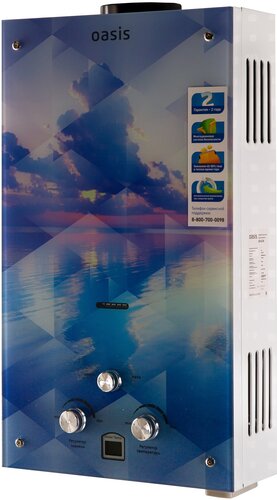 Проточный газовый водонагреватель Oasis Glass 20SG - фото 3