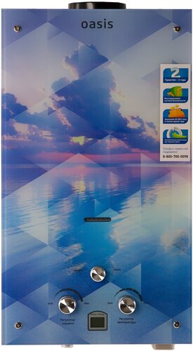 Проточный газовый водонагреватель Oasis Glass 20SG - фото 4