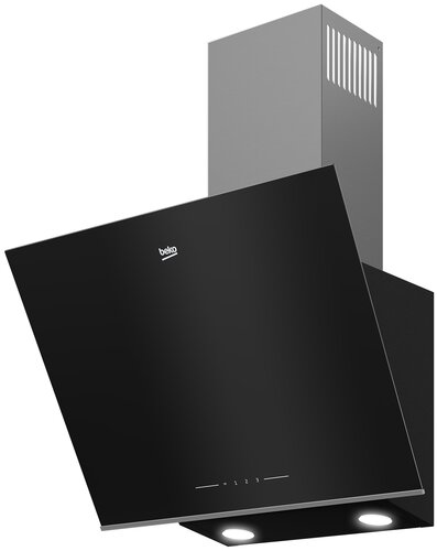 Наклонная вытяжка Beko BHCA 64640 B - фото 1