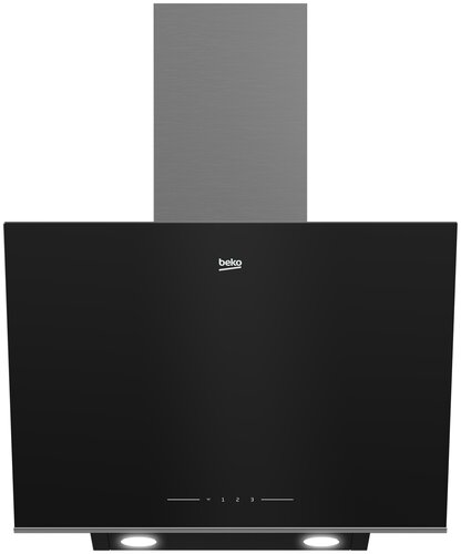 Наклонная вытяжка Beko BHCA 64640 B - фото 2